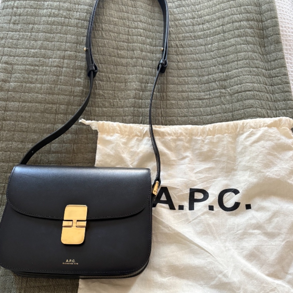 APC Grace Black Handbag